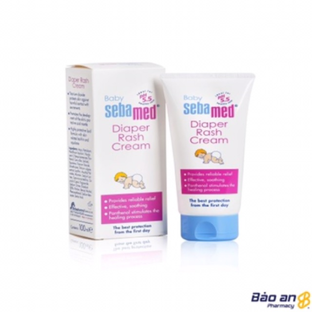 Sebamed Baby Diaper Rash Cream Kem Ngừa Hăm Tã Cho Bé (50ml)