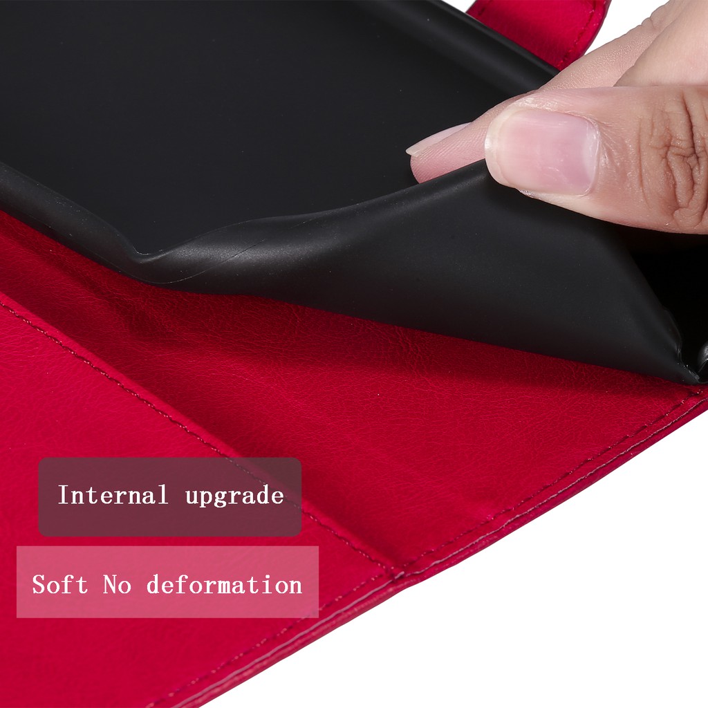 Ốp điện thoại da đế lật màu đơn cho OPPO REALME 6 REALME 6 PRO | BigBuy360 - bigbuy360.vn