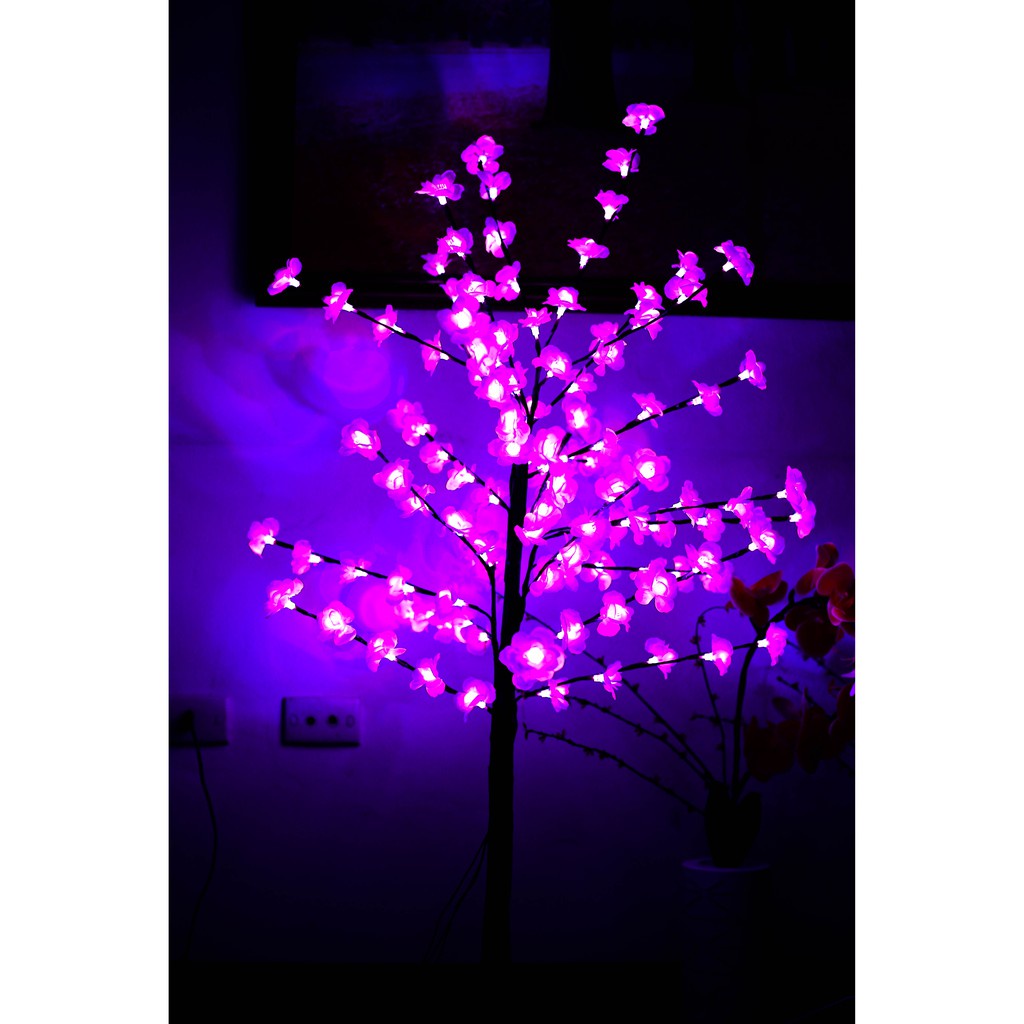 HỎA TỐC TPHCM  CÂY HOA MAI, HOA ĐÀO ĐÈN LED 1M2 CAO CẤP [SẢN PHẨM MỚI TẾT 2022]