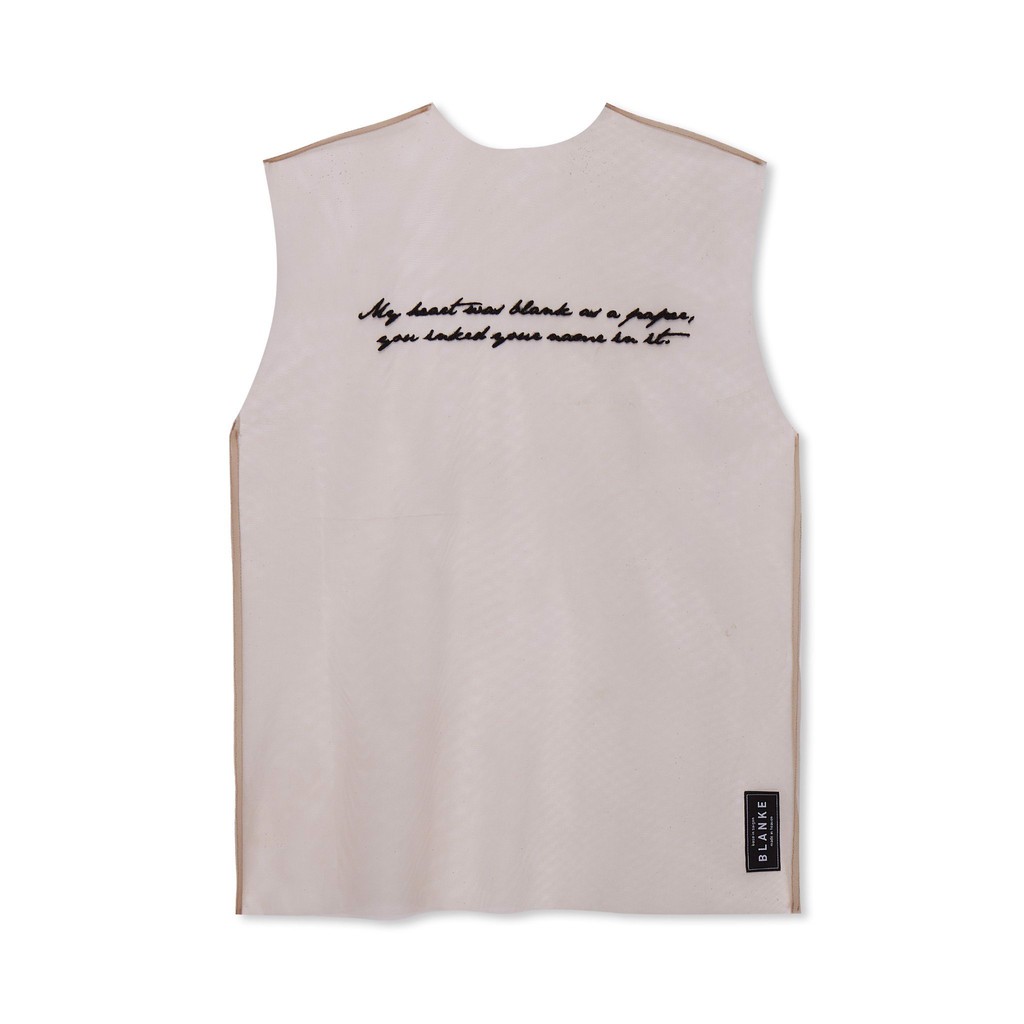 BLANKESPACE Áo Phụ Kiện Tattoo Shirt Phối Trendy Thời Trang Nam Nữ Unisex