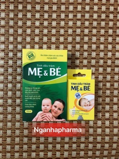 TINH DẦU TRÀM MẸ VÀ BÉ