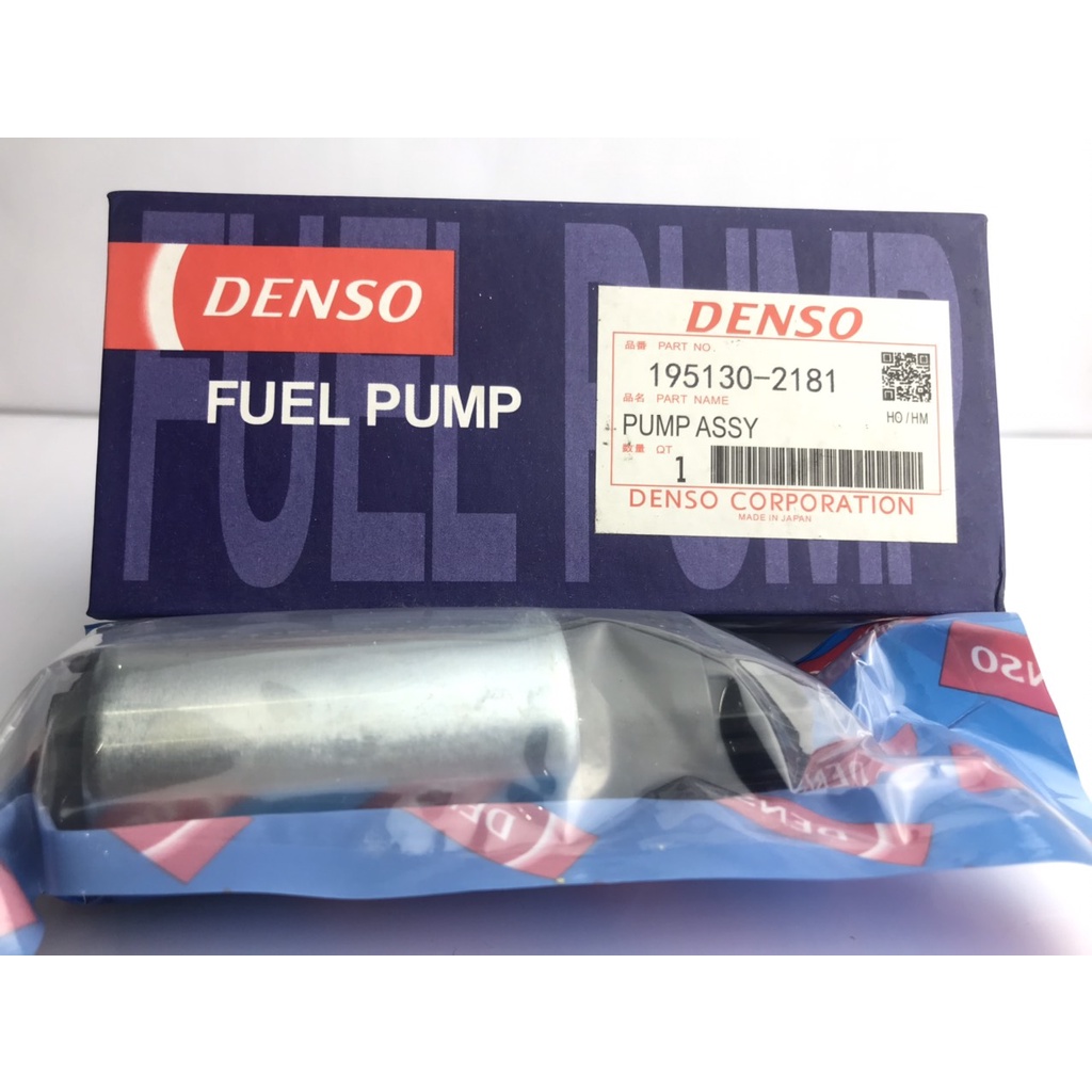 ✅GIÁ TỐT✅Bơm Xăng Denso Giắc To Dùng Chung Nhiều Loại Xe Toyota/Kia/Hyundai Mã 195130-2181