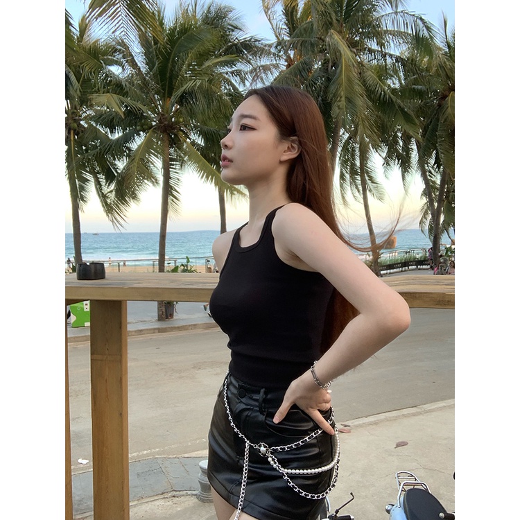 [Hai phiên bản] Áo ba lỗ croptop Castin nữ RA024 Hàng Loại 1 Siêu Đẹp Năng Động Trẻ Trung Chất Thun Dày Dặn Co Giãn