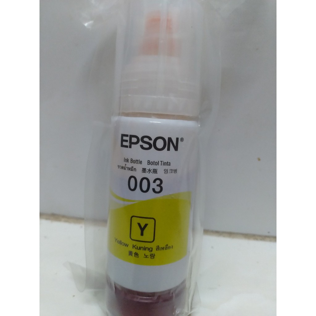Mực 003 màu vàng dành cho máy in Epson L3110,L3150,L4150,L1110