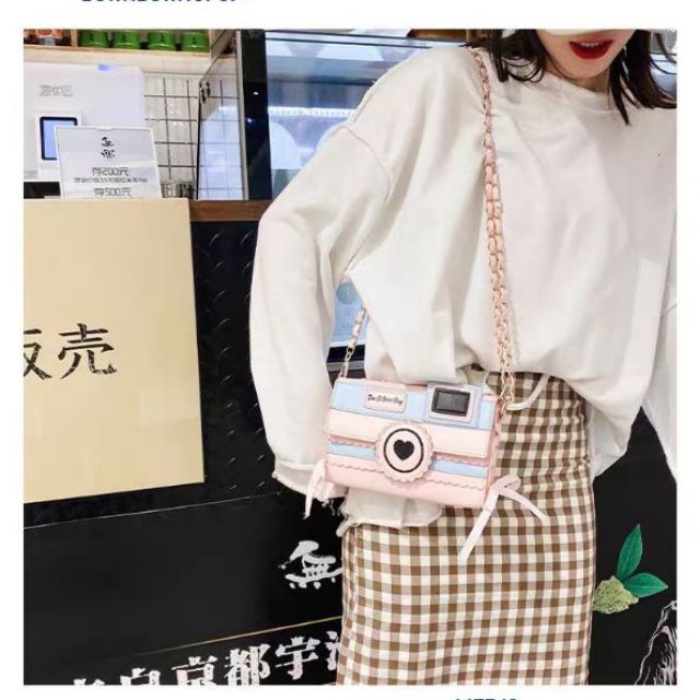 Túi đeo hình máy ảnh xinh xắn