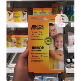 DẦU CÁ DHA JUNIOR LIFELINE CARE NA UY