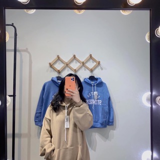 Áo Hoodie Basic Trơn 6 Màu Unisex