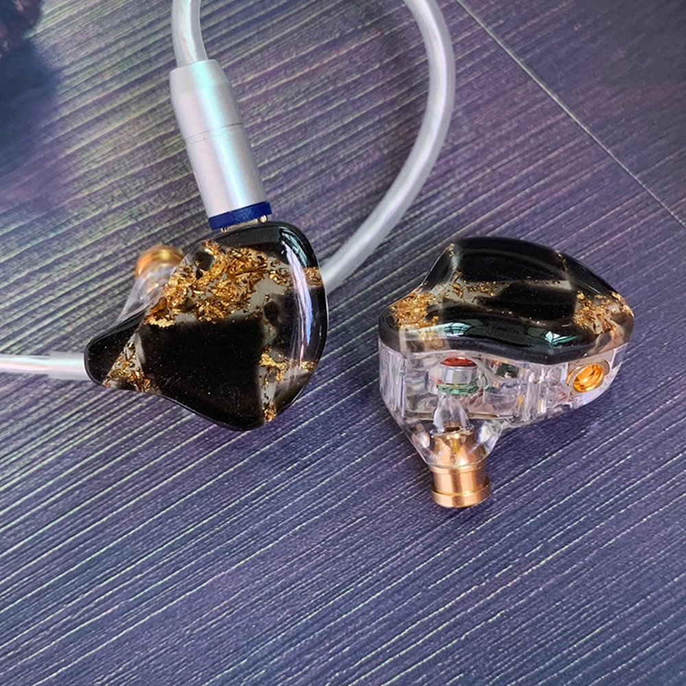 Tai Nghe Nhét Tai FENGRU CF3 Âm Thanh HiFi 2DD Kèm Dây Cáp MMCX