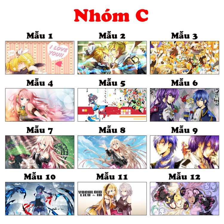 {36 Mẫu} Ly sứ in hình Anime Games Vocaloid Hatsune Miku Cốc uống nước đẹp làm quà tặng đặc biệt giá trị và ý nghĩa