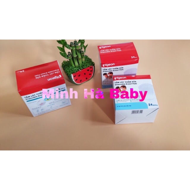 Tấm lót thấm sữa Pigeon (24 miếng 1 hộp)