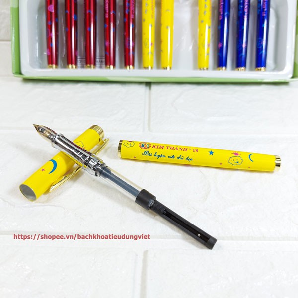 Bút máy Kim Thành 18 luyện viết chữ đẹp (Chính Hãng)
