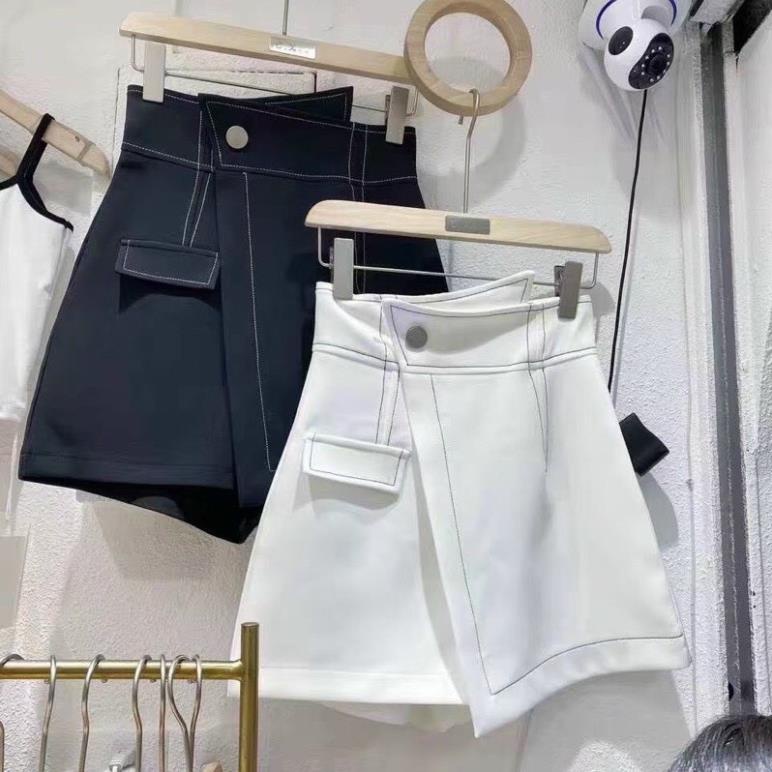 QUẦN GIẢ VÁY ĐAI CAO VIỀN CHỈ NỔI XINH HÌNH THÂT VV1 [Hàng Siêu Cấp] | BigBuy360 - bigbuy360.vn