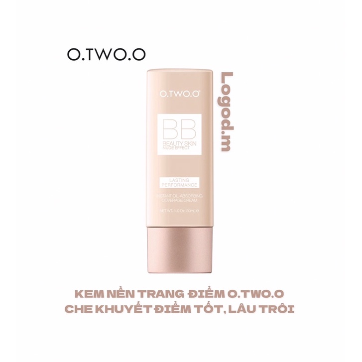 🎀SĂN SALE🎀Kem Nền Trang Điểm O.TWO.O Che Khuyết Điểm, Lâu Trôi - Logod.m