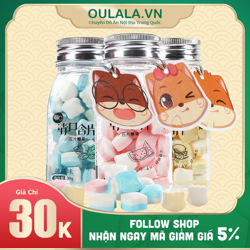 Kẹo Ngậm C Ba Con Sóc