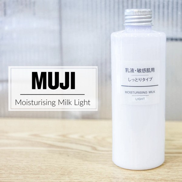 Sữa dưỡng MUJI moisturizing milk LIGHT/MOISTURE 200ml