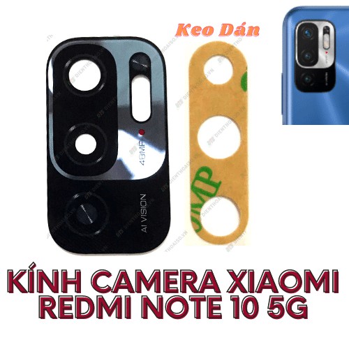 Mặt kính camera dùng cho xiaomi redmi note 10 5g