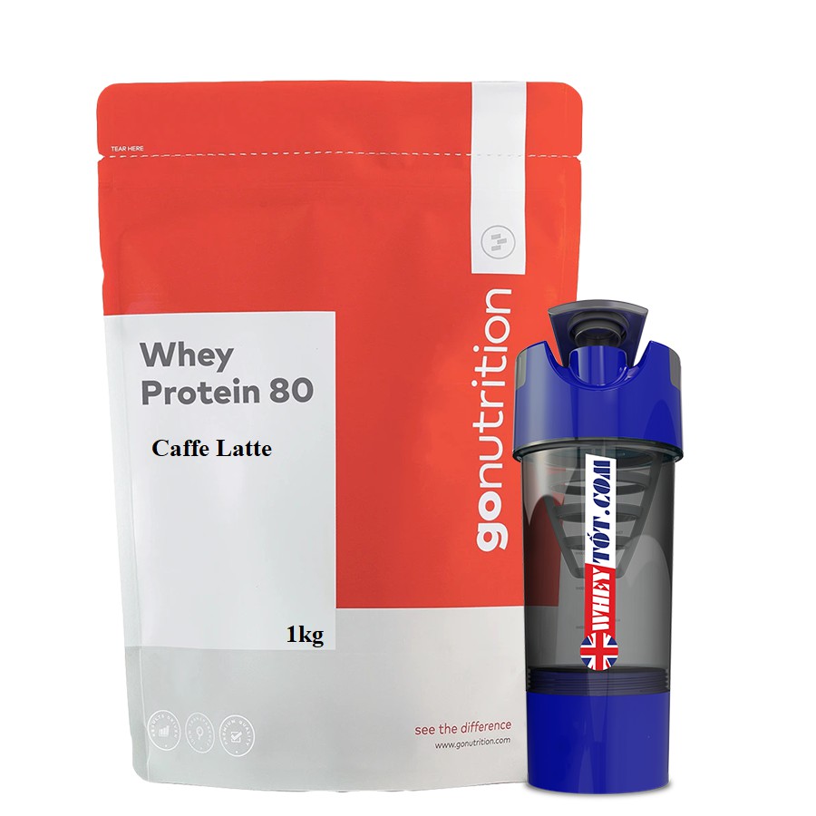 Combo Sữa tăng cơ Gonutrition Whey Protein 80 1kg/40 Lần dùng
