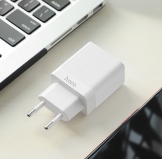 Củ sạc nhanh 2 cổng usb 3.4A Hoco C51a.