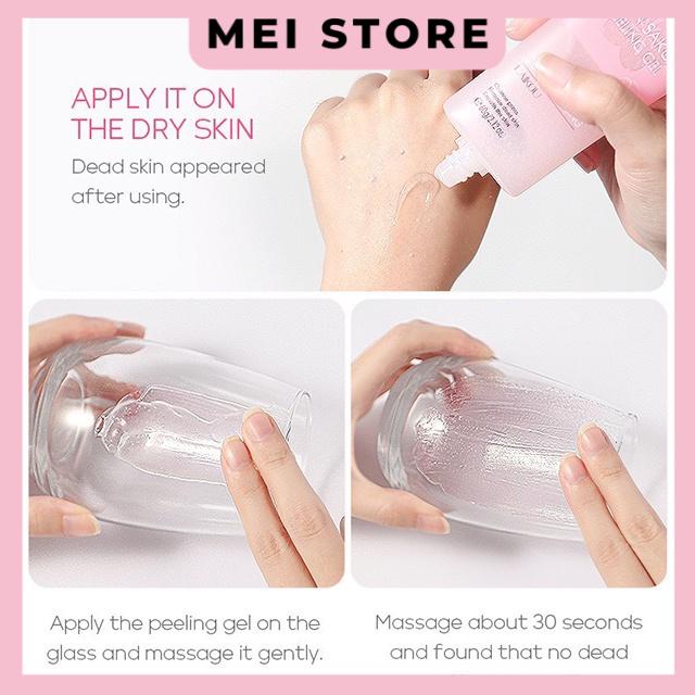 Gel Tẩy Tế Bào Chết LAIKOU Anh Đào/ Hoa Cúc/ Trà Xanh 60g