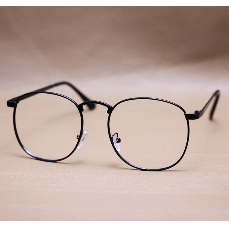 Kính giả cận, Gọng kính kim loại tròn 9396 Jolie eyewear chống ánh sáng xanh, UV400