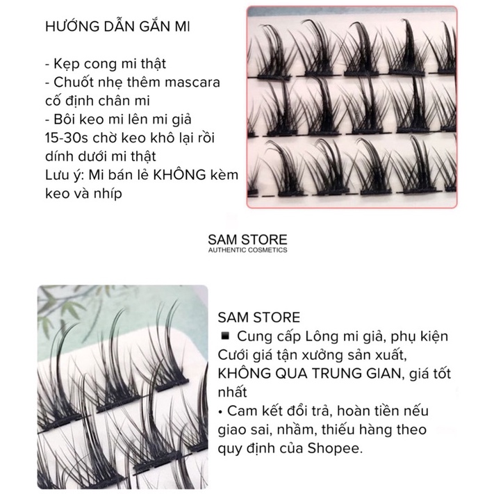 Lông mi búp bê quỷ nhỏ hot tik tok giúp mắt to tròn baby doll