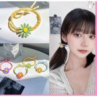 Dây cột tóc hoa cúc,dây buộc tóc hoa cúc dễ thương