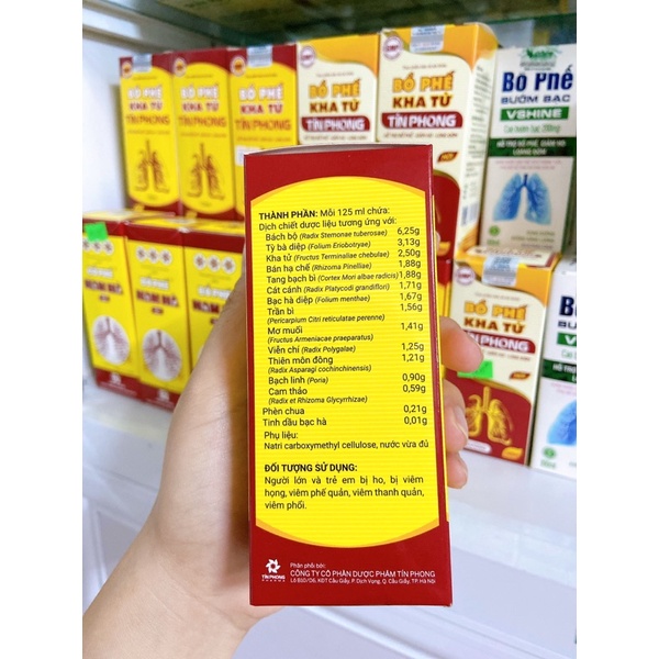 Bổ phế kha tử Tín Phong