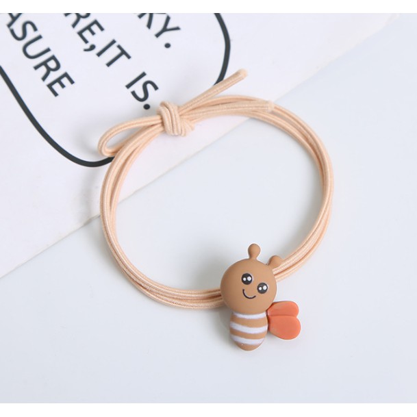 Thun Cột Tóc Hình Con Ong Style Hàn Quốc Hot Trend (Tùy Chọn Màu)