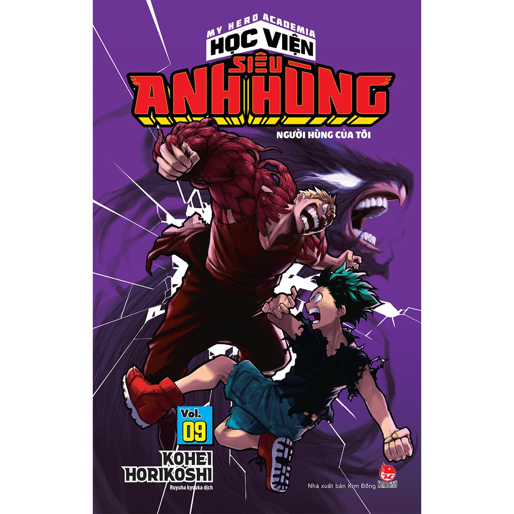 Truyện tranh Học viện siêu anh hùng - Tập 9 - My Hero Academy - Boku No Hero Academia - NXB Kim Đồng