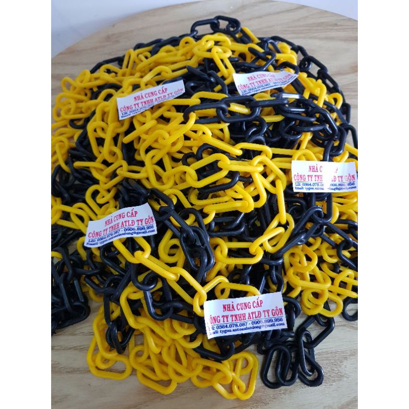 Dây xích nhựa cảnh báo an toàn/ phân luồng