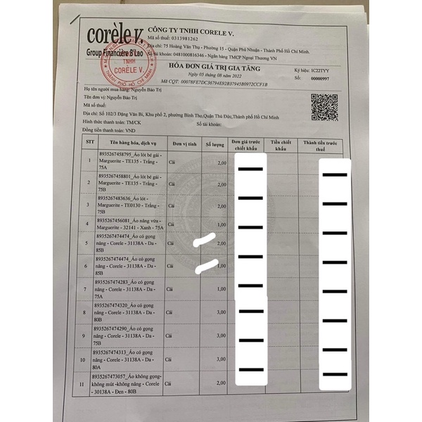 Áo lót nữ sợi tre MARGUERITE 31138 A