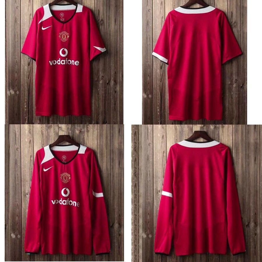 Áo Thun Thể Thao Tay Ngắn Manchester United 2004-2006