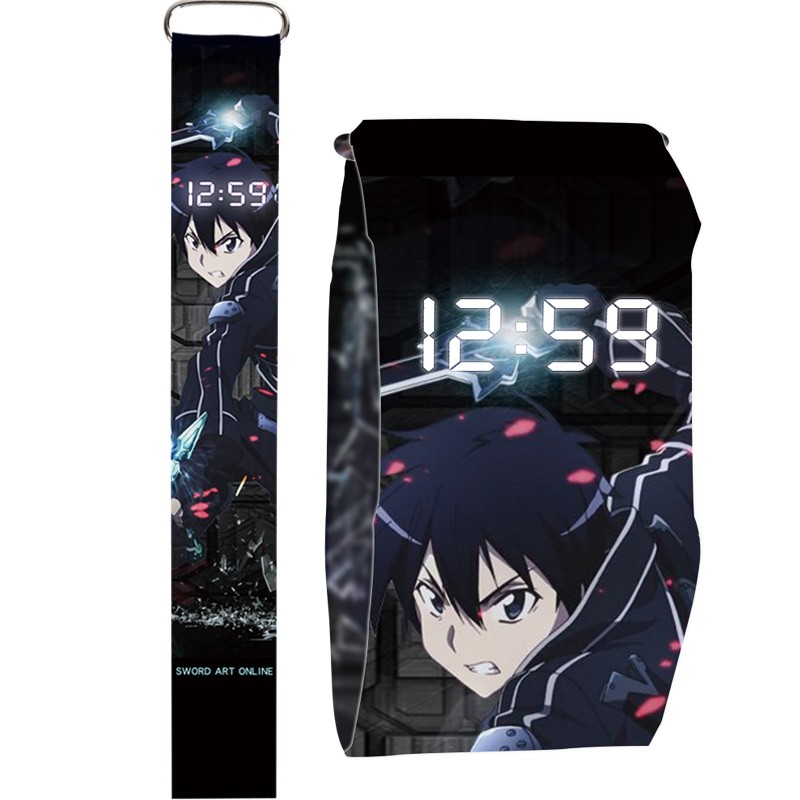 Đồng Hồ Đeo Tay Chống Thấm Nước Phong Cách Anime Sword Art Online