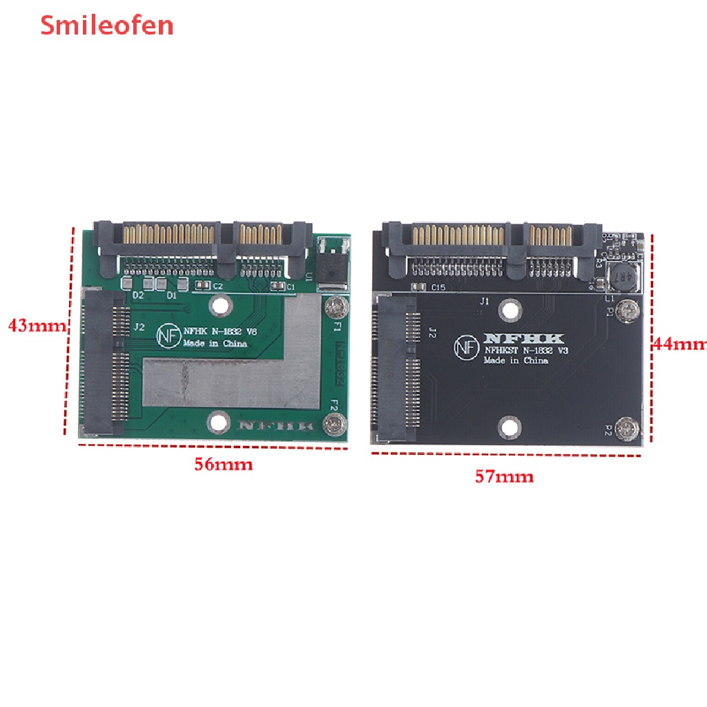 Thẻ Chuyển Đổi MSATA Mini Pcie SSD Sang 2.5 '' SATA3 6.0Gbps Mới
