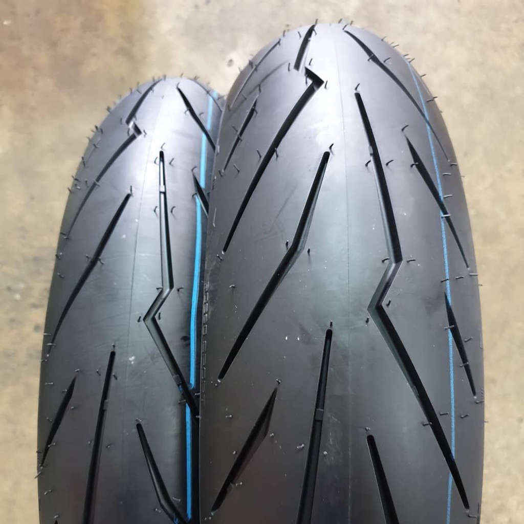 Cặp vỏ Pirelli Rosso Sport size 110/70-17 và 150/60-17 cho Motor: KTM 200 250 390, R15 R3, NINJA 300 400, giá 1 cặp