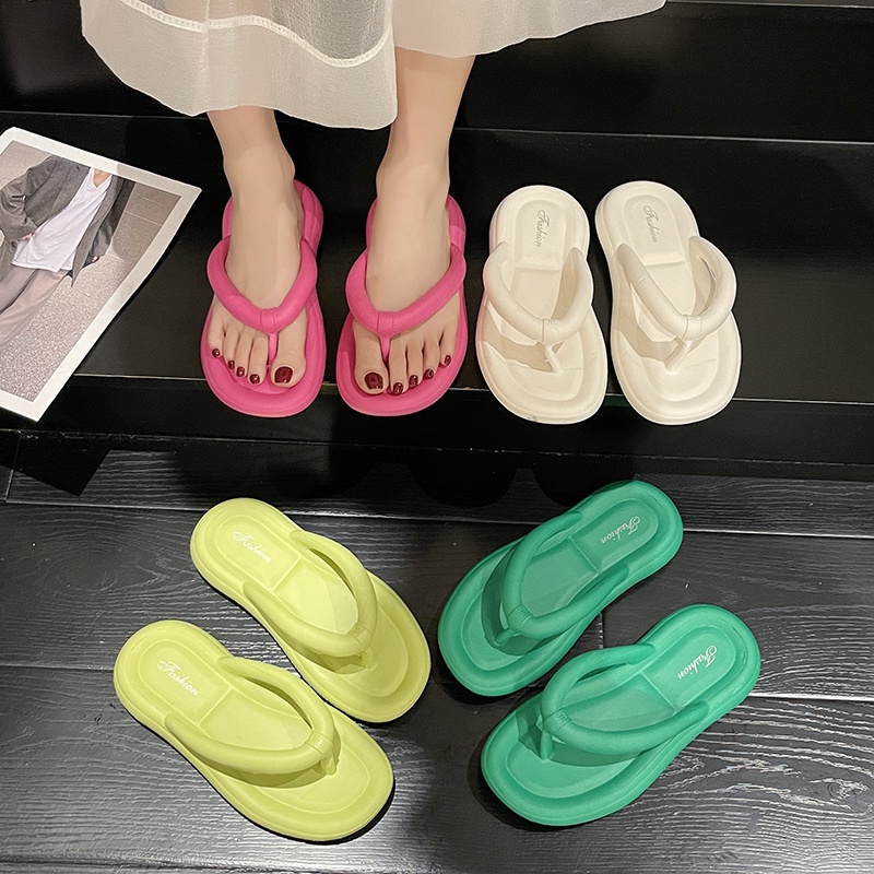 💘 Dép nữ đế mềm dễ thương 💘 dép đi trong nhà chống trượt 💘 Dép đi biển thoải mái  thời trang