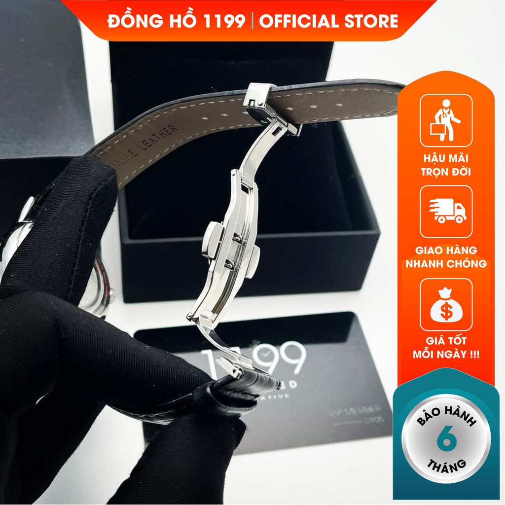 Đồng hồ cơ nam dây da tự động chống nước chống xước tốt chất liệu cao cấp bền bỉ bảo hành 6 tháng 2628B - 1199 Watches | BigBuy360 - bigbuy360.vn