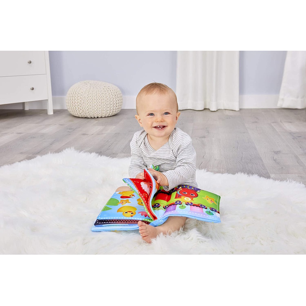 Sách nhạc và kể chuyện Little Tikes Little Baby Bum Singing Storybook dạy đếm, nhạc ABCs, Old MacDonald, 5 Little Ducks