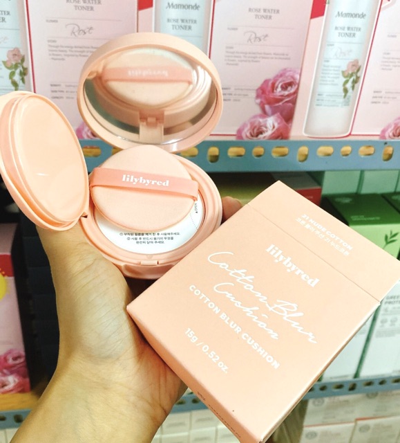 Phấn Nước Lilybyred Cotton Blur Cushion SPF50+/PA+++ 15g | BigBuy360 - bigbuy360.vn