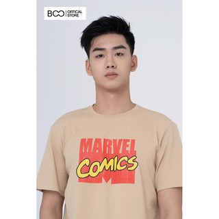  Áo Thun BOO Nam Dáng Basic 100%Cotton Cao Cáp In Hinh Marvel Comic