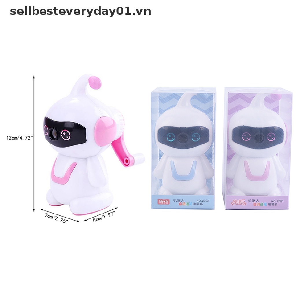 Gọt Bút Chì Hình Robot Sáng Tạo