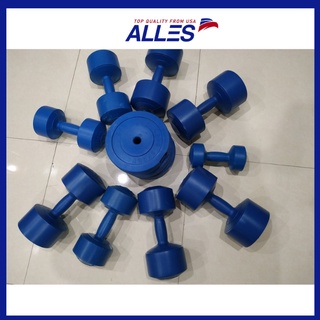 Tạ tay đơn 2kg, 3kg, 4kg, 5kg, 6kg, 7kg, 8kg  vỏ nhựa cao cấp