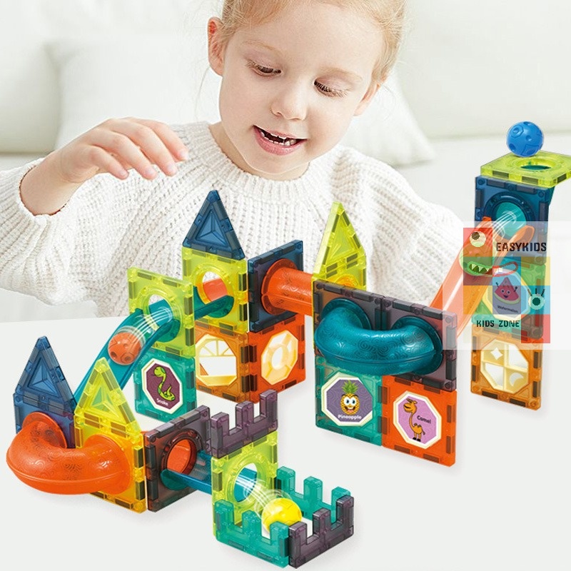 Đồ chơi xếp hình 3d bóng ma thuật từ tính EASYKIDS giáo dục sớm tăng khả năng thông minh