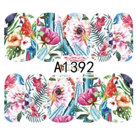 Decal dán móng nước mã A