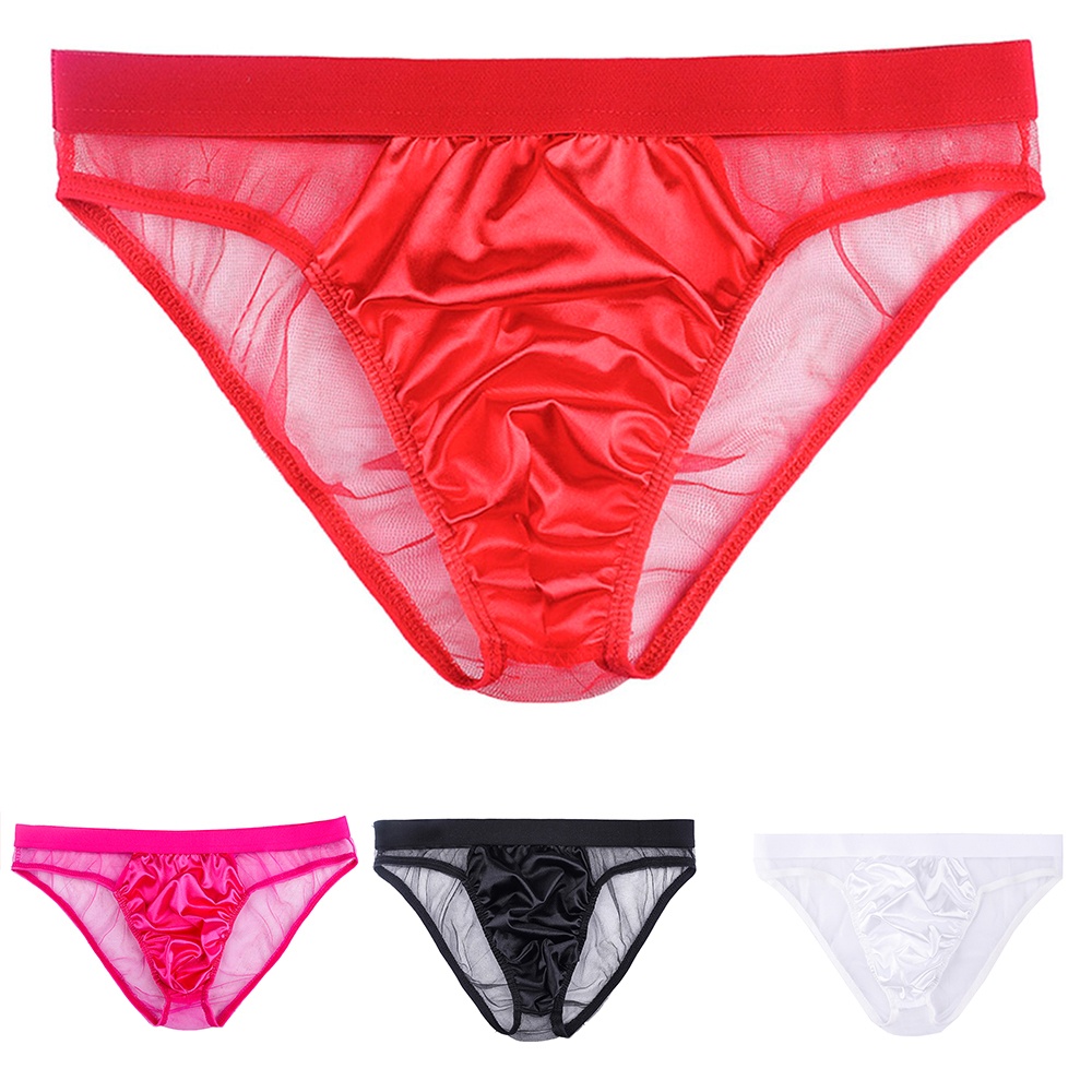 Quần Lót Nam Lưng Chữ T Bằng Thun Spandex Thoáng Khí Một Kích Cỡ