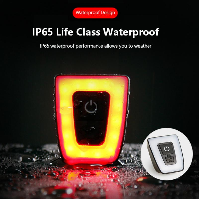 Đèn LED Tín Hiệu Cảnh Báo An Toàn Cho Xe Đạp Sạc USB