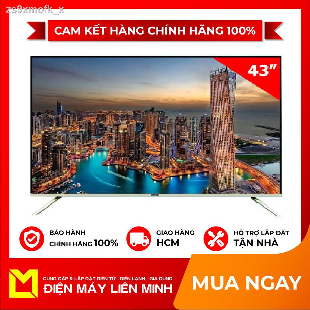 Smart Tivi Asanzo 43AS520 - Độ phân giải: Full HD Tần số quét: 100Hz Hệ điều hành: Android 4.4 Công nghệ x