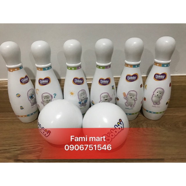 Bộ đồ chơi Bowling quà tặng của Bobby-55k