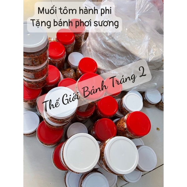 Combo 2kg bánh tráng phơi sương - tặng hủ muối nhuyễn!