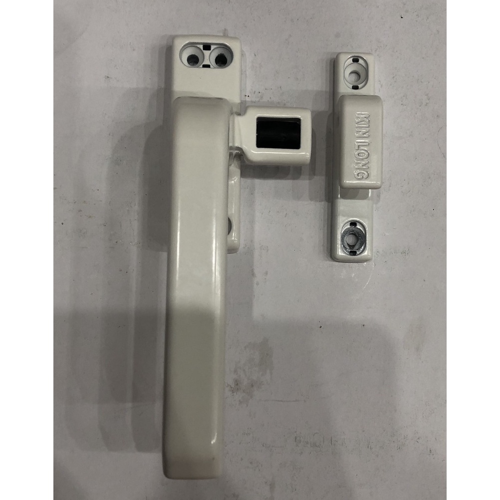 Tay gạt cửa sổ, tay cài cửa sổ Kinlong chính hãng cho cửa sổ nhôm hệ xingfa, pma, việt pháp  - phụ kiện cửa ngọc long